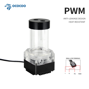 Oocoo OC-U8-T น้ำหล่อเย็นคอมพิวเตอร์ PWM, ระบบระบายความร้อนด้วยน้ำขนาดใหญ่8 12L/นาทีปั๊มระบายความร้อนด้วยน้ำ PWM อ่างเก็บน้ำอะคริลิค - Product Image 6