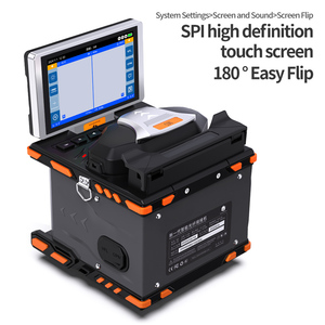 Empalmador de fibra óptica portátil VFL OPM integrado, máquina de fusión FTTH, conector SC para uso en telecomunicaciones, redes 4G Wi-Fi 3G GSM GPRS - Product Image 5