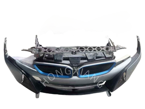 BMW I8 I12Fフロントバンパーボディキットラジエーター電子ファン衝突防止ビームフォグライトカットアウト使用アップグレード - Product Image 6