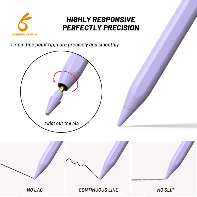 Pen For Lenovo Writing Tablet Android Samsung Apple Phone Fine Point Stylus Universal Ipad Huawei Touch Screen Stylus Pens