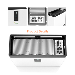 Fuente de alimentación estable de almacenamiento de batería solar para el hogar de 51,2 V a 400V CC de 15kWh con entrada/salida de 5kW para sistema de alto voltaje