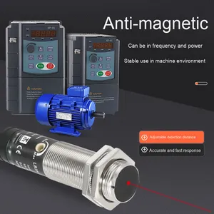 <strong>M18</strong> Metal Shell <strong>Sensor</strong> High Precision Infrared Electric Eye Anti-Interference Through-Beam Photoelectric Optical <strong>Sensors</strong> - Product Image 1