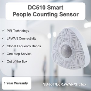 DC510 Smart IoT People Counter <strong>Sensor</strong> Low Power Unidirectional <strong>Counting</strong> - Product Image 3