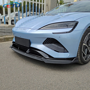 3 adet araba Styling ön tampon Splitter dudak Spoiler Splitter saptırıcı dudaklar BYD <span class=keywords><strong>Haibao</strong></span> için kapak Trim vücut kiti 2022