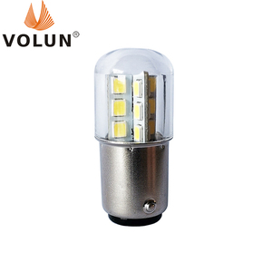ไฟเตือนสัญญาณไฟ LED R10W R5W G18ไฟเตือน DC6-28V 10-36V 10 -- 48V 1156หลอดไฟรถยนต์ LED BA15S BA15D BAY15D จักรเย็บผ้าไฟ LED