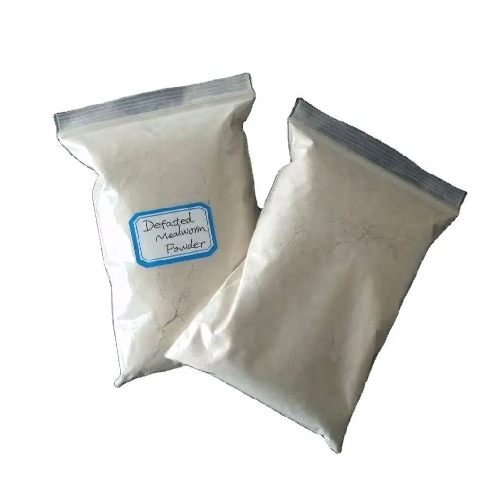 Fish Food Made from High Protein Tinebro Insect Protein Insect Powder Insect Flour Bag China Qingdao White FISH MEAL Top Grade