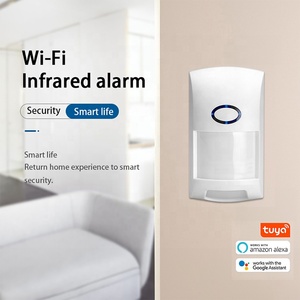 Cian precio de fábrica montado en la pared alimentado por batería Tuya WiFi inalámbrico inteligente infrarrojo PIR Sensor de movimiento para sistema de alarma para el hogar - Product Image 3