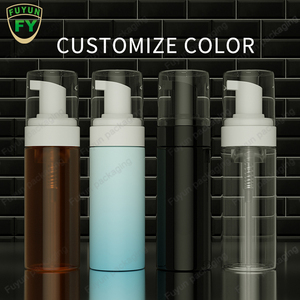 סיטונאי 100ml 150ml 200ml לחיות מחמד לבן שקוף סבון קצף משאבת בקבוקים עם foamer משאבת וכובע
