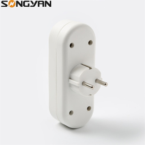 Enchufe multifuncional europeo para turismo, adaptador de enchufe de 220v con puertos usb - Product Image 4
