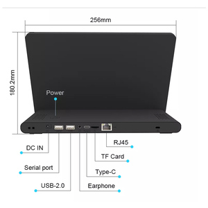 Rgb Led ışık Bar 10.1 inç L tipi dokunmatik ekran Poe Android Tablet Pc ile 5.0 M/p kamera - Product Image 5