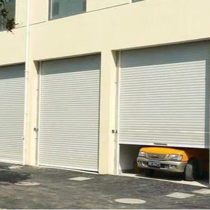 Motor de puerta de persiana enrollable Industrial de alta calidad 2024, ventana de persiana enrollable automática para garajes, edificios ZHTDOORS China