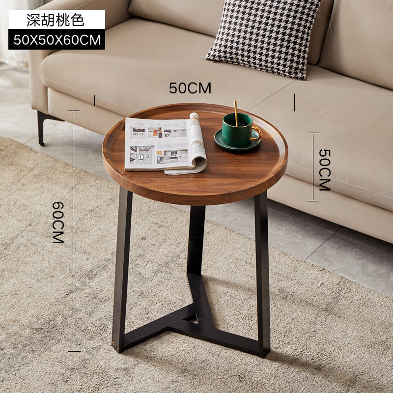 Walnut color, 50*50*60 single layer