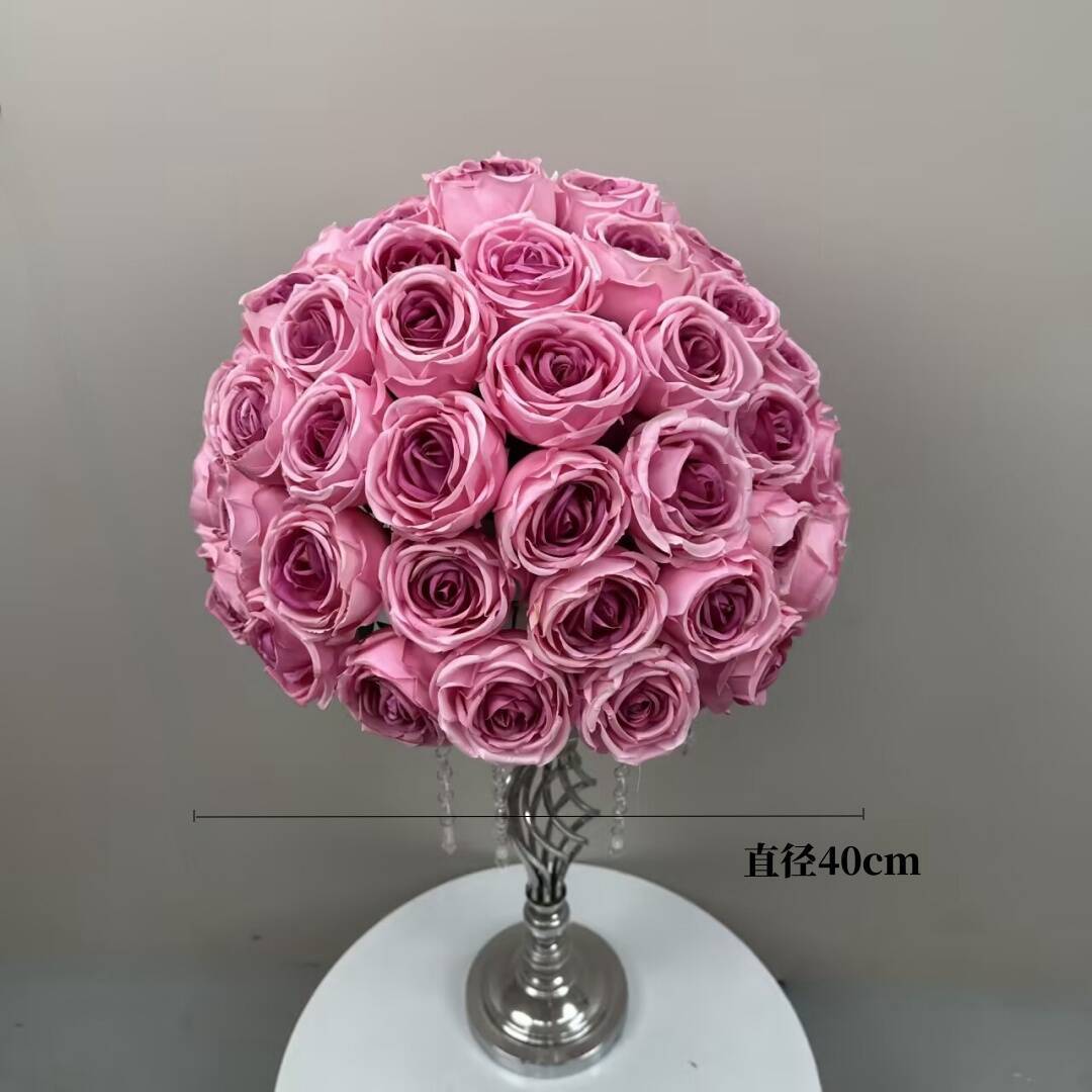 Pink purple rose