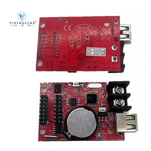 Huidu HD U6A LED Controller Display a singolo e doppio colore P10 LED modulo scheda di controllo - Product Image 4