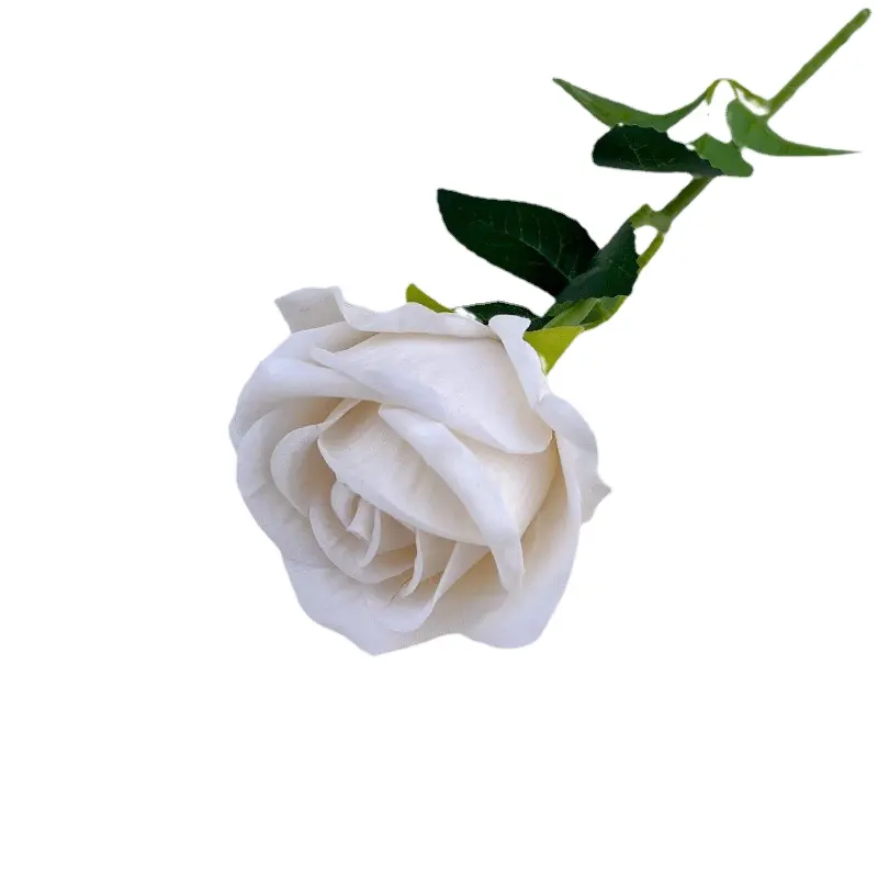 LFH 24 שנה סדרת חתונה לבן נושא פרח מלאכותי שורה קישוט אזור ברוכים הבאים סידור ישן יפה