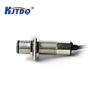KJT fabrika satmak M18 NPN PNP Sn 0.1-1m 10-30V silindirik anahtarı algılama için dağınık yansıma fotoelektrik yakınlık sensörü - Product Image 6