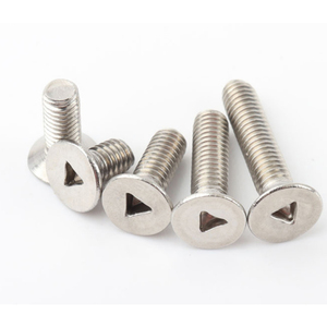 Paslanmaz çelik INOX süper dubleks SAFEEEE 2205 2507 A286 904L SUS SS havşa CSK üçgen düz kafa makinesi vida - Product Image 3