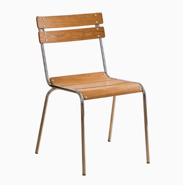 Chaise radeau en bambou