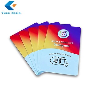Social Media Business Card Google Comment Click on Card Wholesale Custom QR <strong>Code</strong> Chip NFC - Product Image 3