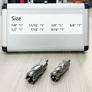 Multipurpose <strong>Weldon</strong> Shank Hollow Drill Bit for Metal Carbide Tipped Annular Cutter Set - Product Image 5