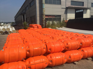 Flotador de tubería de dragado marino naranja de China para flotadores de tubería/manguera de HDPE/flotadores - Product Image 5
