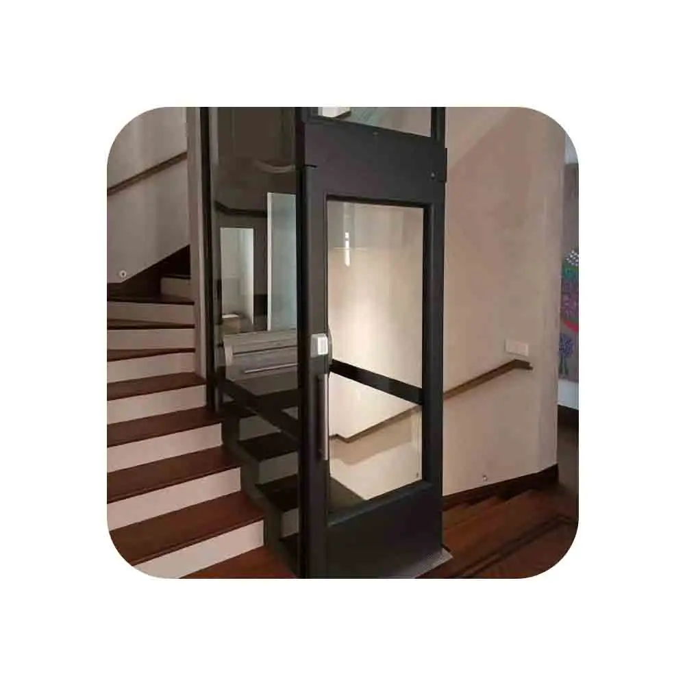 Pequeños elevadores sin eje para casas residenciales