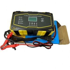 PACO 12V12Aスマート修理機能鉛蓄電池自動カーバッテリー充電器8段フロートバルク充電器 - Product Image 3
