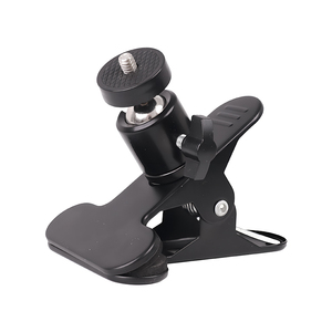 KALIOU 360度回転ボールヘッドクランプクリップホルダー、Gopro Heroアクションカメラ用1/4インチネジ三脚マウント付き - Product Image 2