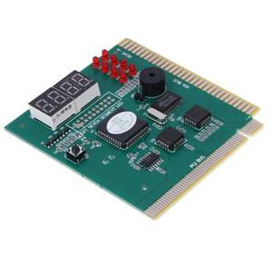 4 cifre Display LCD PC Analyzer Diagnostica Post Card Scheda Madre Tester con Indicatore LED per ISA Bus PCI Scheda Principale - Product Image 2