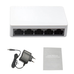 PIX-LINK 5V Mini-Ethernet 5-Port-Switch 10/100Mbps Schnelles drahtloses Netzwerk Desktop-Switch Kunststoff gehäuse für den Einsatz im Home Office 1 Jahr - Product Image 4