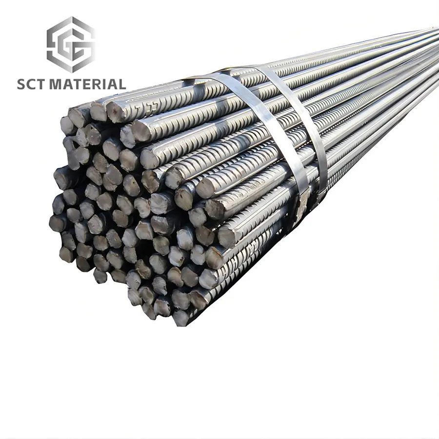 Turc Bst500s Astm A615 Grade 60 75 Hrb 400 600 Renfort de construction en béton 12mm/ 16mm Barre d'armature en acier Barre d'acier 8mm