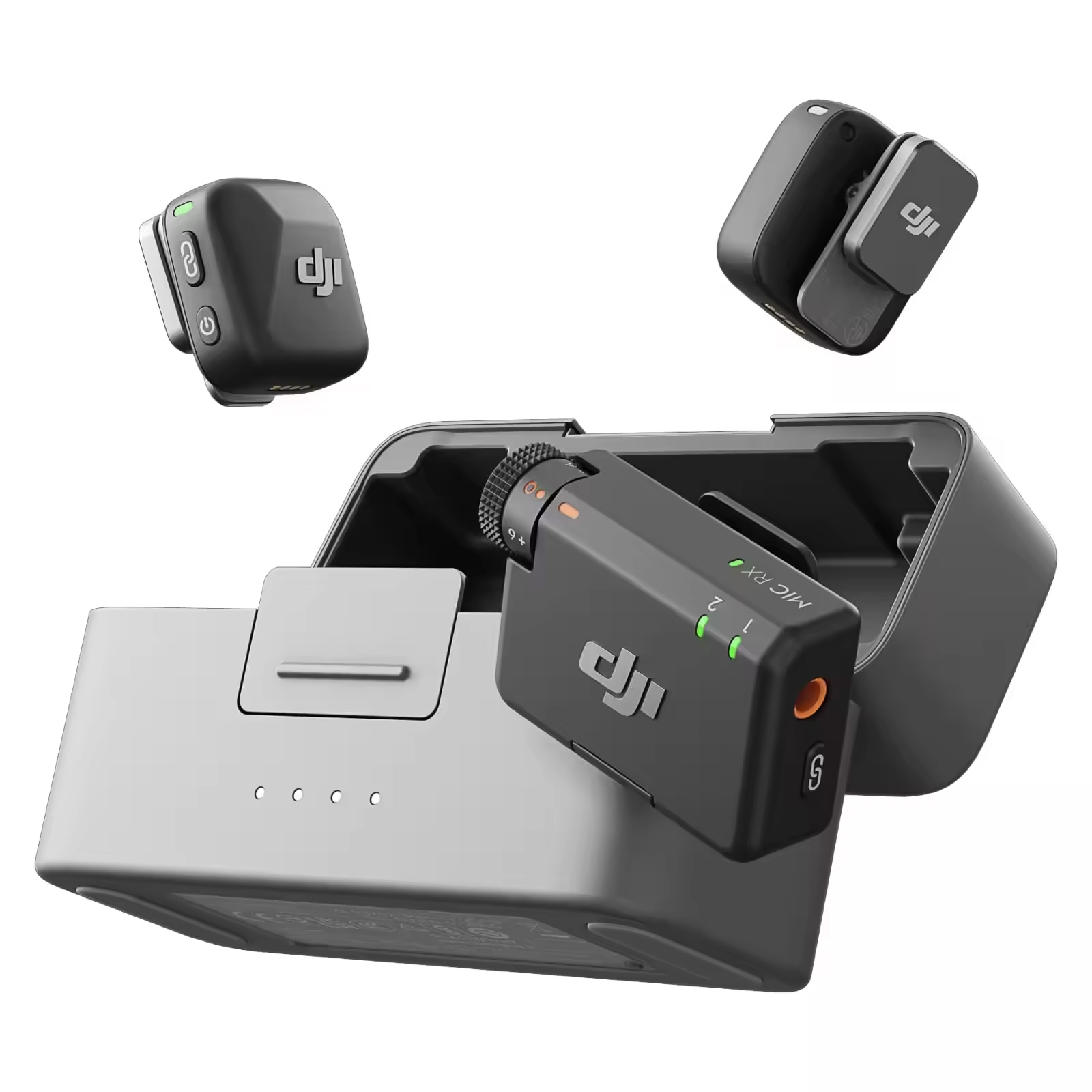 MIC Mini (2TX + 1RX + Estuche de carga)