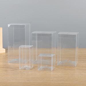 定制PVC PET PP塑料透明包装盒电子化妆品包装盒透明礼品盒