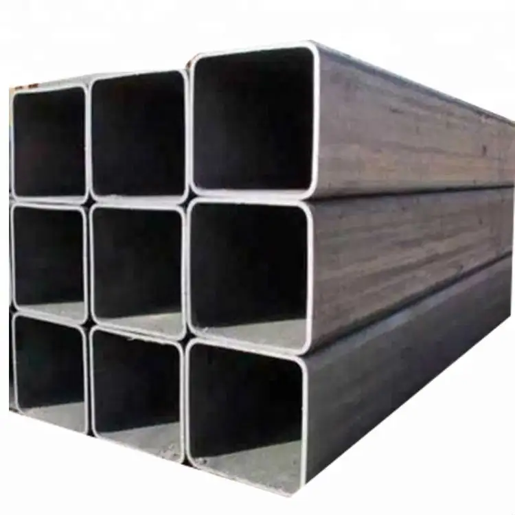 Hebei Hollow bölüm dikdörtgen boru siyah karbon çelik kaynaklı kare çelik boru çelik boru