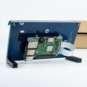 7 Zoll Raspberry Pi Monitor Touchscreen 800 x 480 DSI IPS-Display 5-Punkte-Touchscreen kapazitiv fahrzeugfrei für Raspberry Pi 5