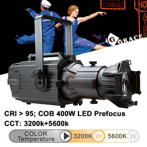 Igracelite CRI> 95，带脉宽调制模式预聚焦发光二极管轮廓灯400W 3200K + 5600K椭球灯 - Product Image 2