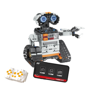 Panda 5 1 versione dinamica APP di programmazione RC blocco di costruzione giocattolo Set di spazio robot di assemblaggio di giocattoli scientifici - Product Image 1