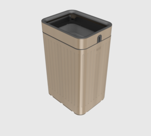 Cubo de basura para ventas al por mayor cubo de basura formado al vacío/basura hecho en China tipo de prensa de metal cubo de basura de acero inoxidable - Product Image 5