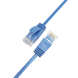 คอมพิวเตอร์แบบแบนมีความยืดหยุ่นสูง Rj45 Cat5 Cat5e แมว6ลูกแมว7 Cat7e Cat8e แมว9ลูกถักเครือข่ายสายอีเธอร์เน็ต - Product Image 2