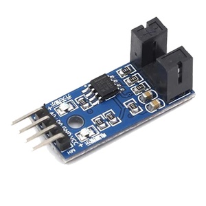Geschwindigkeit sensor modul Tacho sensor Steckplatz-Optokoppler Tacho-Generator-Zähler modul für Himbeer-Pi