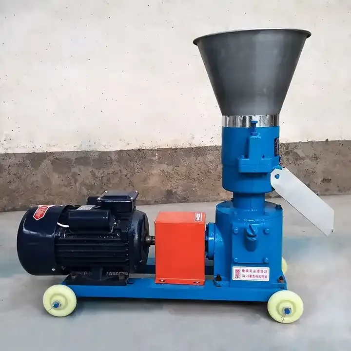 Máquina de fabricación de prensa de pellets de madera combinada a precio de fábrica con molino de martillo