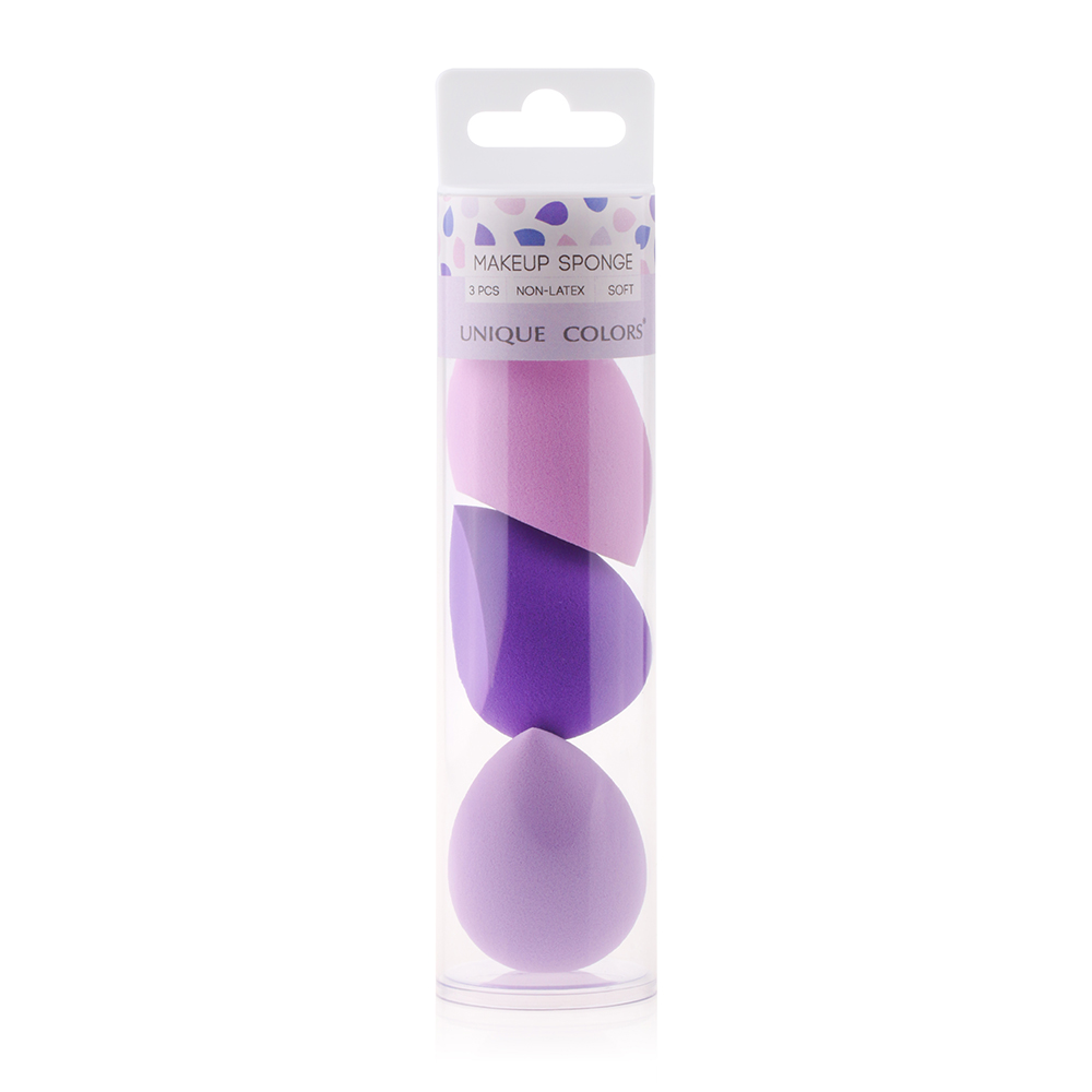 Éponge à maquillage violette
