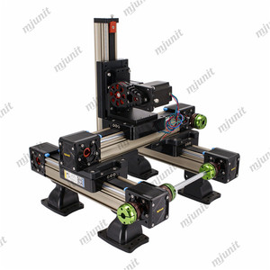 Mjunit XYZ 3 achse linear modul synchron gürtel rutsche präzision linear guide gantry bau linear nicht-standard - Product Image 6