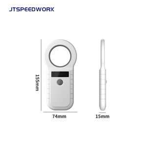 JT-H02 RFID etiketi hayvan okuyucu 134.2khz mikro çip yazar düşük frekans Mini kulak Lf okuyucu - Product Image 3