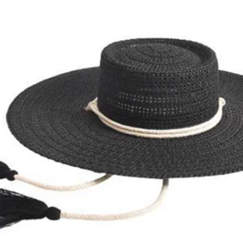 قبعات تسوق نسائية صناعة يدوية مصنوعة يدويًا من القش للبيع بالجملة عالية الجودة ومرنة