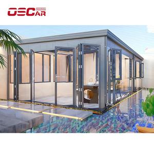 בתים כפריים בית זכוכית קונכיות בית קפה אוורור קירור בידוד גינה חצר חצר חצר גינה סיטונאית