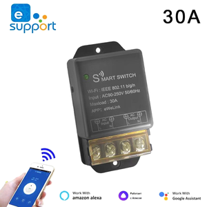 30A Zigbee Ewelink APP 1CH Módulo de interruptor de 1 canal de alta potencia AC 110V 220V Entrada Relé inalámbrico Control remoto Smart Home - Product Image 2