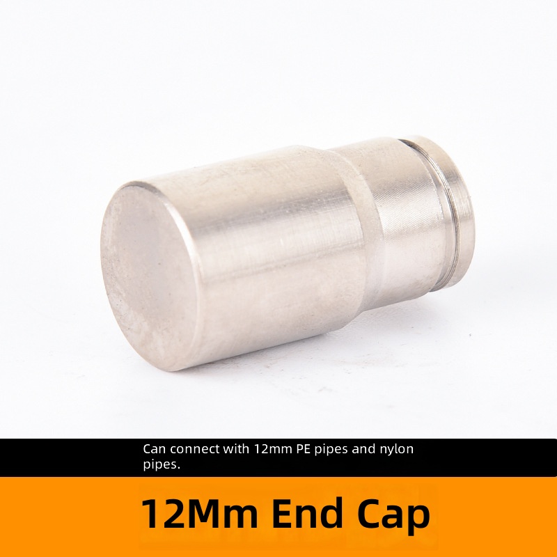Bouchon 12 mm, blanc