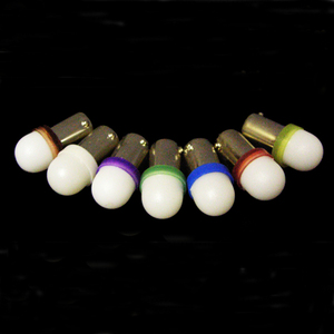 Ablaze Premium #44/47 BA9S ฐานดาบปลายปืน1SMD 6.3V,หลอดไฟ LED พินบอลแบบไม่มีภาพลวงตา