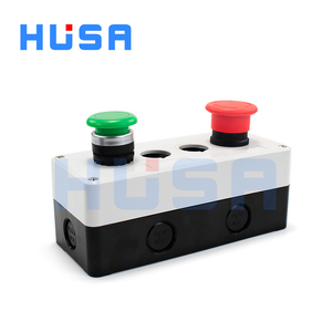 HUSA interruttore a pulsante scatola di giunzione elettrica esterna scatola di giunzione porosa PC plastica impermeabile a pulsante - Product Image 6